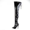 Pleaser - SEDUCE4000SLT Bottes cuissardes à plateforme - Noir Product image